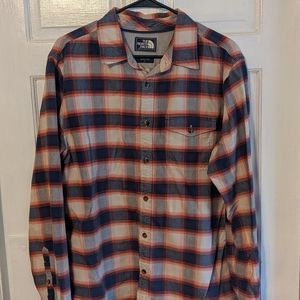 The North Face men's flannel Large